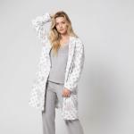 White chic home dress