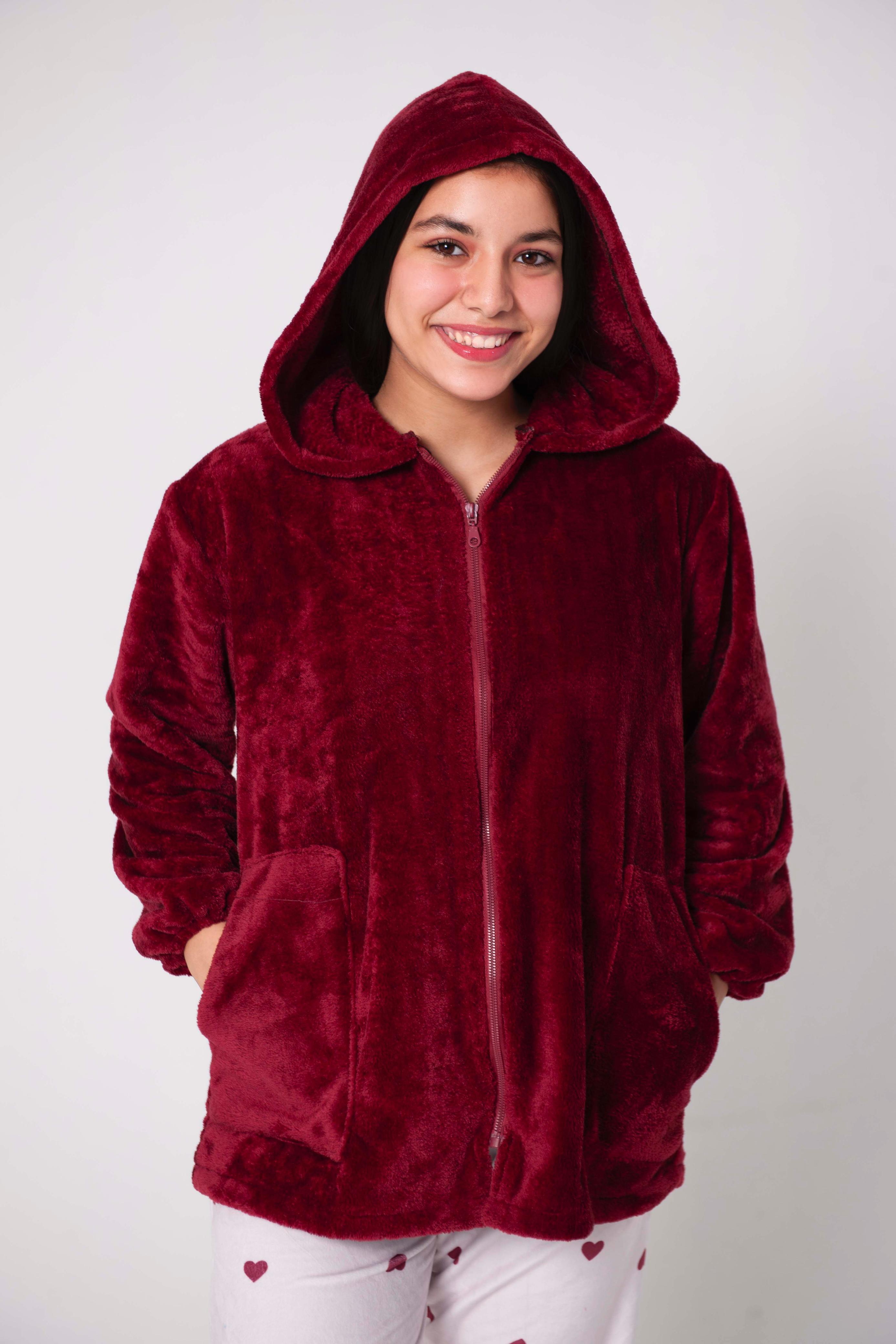 Burgundy soft pajama