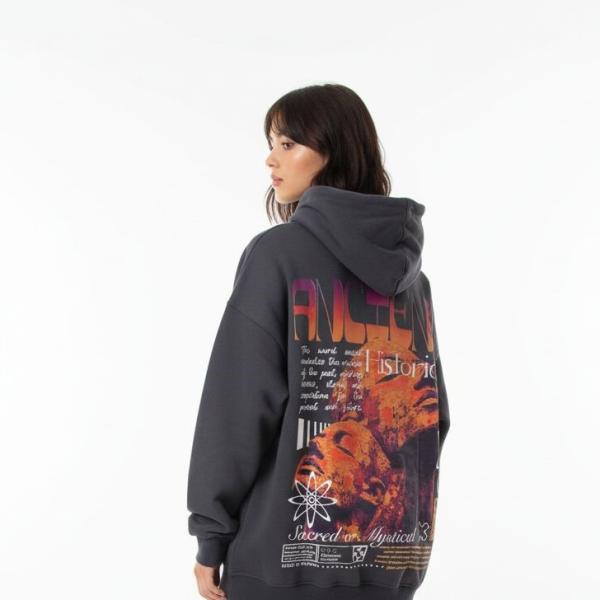 Grey historical hoodie