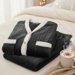 Dark grey simple pajama