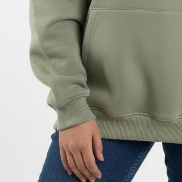 Mint feathers hoodie